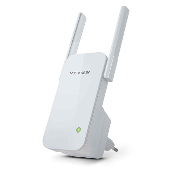 Repetidor 300Mbps 2 Antenas Externas Multilaser - RE056 - Branco
