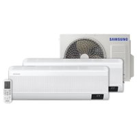 Ar Condicionado Multi Bi Split Samsung Wind Free 18000 BTUS (2x12000) Quente/Frio Inverter 220V