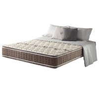 Colchão Viúva Espuma D28/D70 Dupla Face Orleans 2 Pillow Top 128x188x26 - Marrom