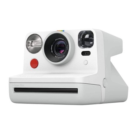 Câmera Polaroid Now Autofocus i-Type 9027 com impressão Instantânea - Branca