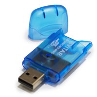 Leitor e Gravador Vivitar USB 2.0 de cartões de memória SDMMC