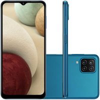 Celular Samsung Galaxy A12 Azul 64GB 4GB RAM Tela 6.5