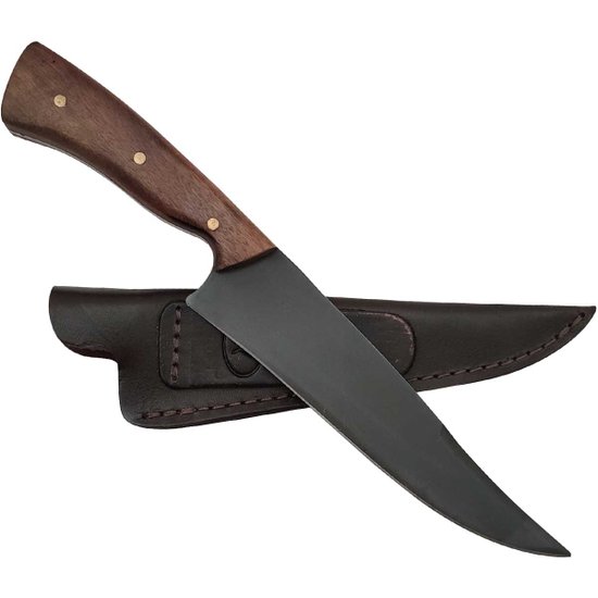 Faca Fileteira Pequena Desossadeira 6' Gado Carne Desossar Peixe Filetar Artesanal Oxidada