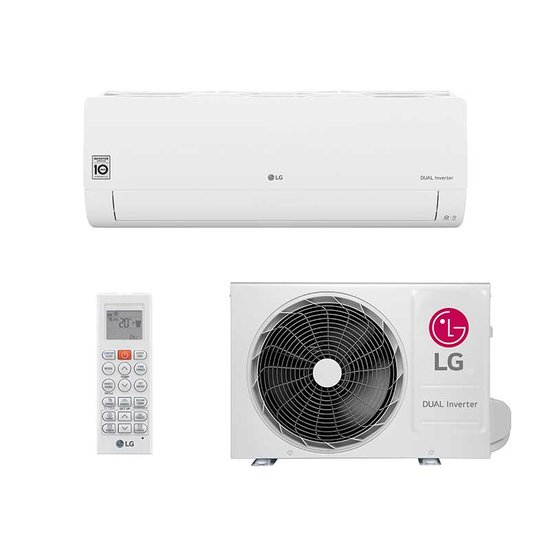 Ar Condicionado Split Hw Lg Dual Voice Inverter 12000 Btus Frio 110V Mono S4NQ12JA31F.EB1GAMZ