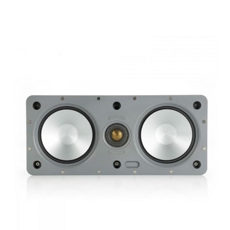 Monitor Audio Caixa acústica de embutir em gesso arandela Trimless WT150-LCR 100W (UN) Branco