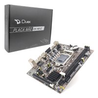 Placa Mãe Duex DX H61Z, Intel 2º/3º Geração, DDR3, LGA1155