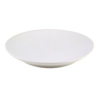 Conjunto com 2 pratos de cerâmica 19cm branco