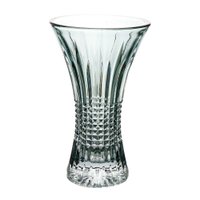 Vaso de cristal Queen 16x10x30cm verde