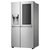 Refrigerador Smart LG Side By Side com Instaview Door In Door 601L Inox GC-X247CSB