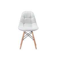 Cadeira Eames Eiffel Botonê Branco - D'Rossi
