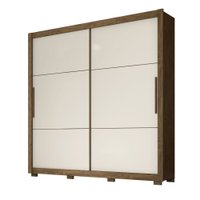 Guarda Roupa com 6 Portas e 2 Gavetas Poquema