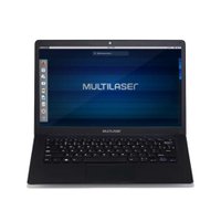 Notebook Multilaser Legacy Intel Tela De 14.1 Pol. Full Hd Linux 4Gb Preto Pc210
