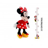 Pelúcia Minnie com Som 22cm Azul Multikids - BR868