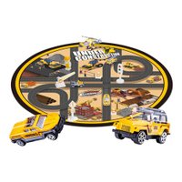 Tapete Pista de Atividades Construção Com Carrinhos Express Wheels Multikids - BR1435