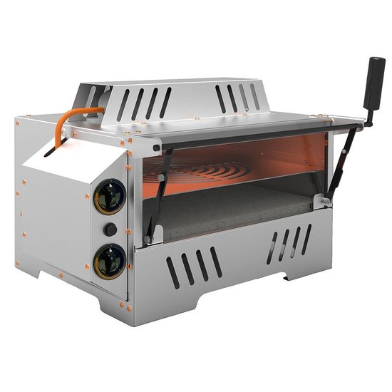 Forno a Gás Natural GN Saro 53x47 com Guilhotina Sem Cavalete FGGN
