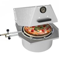 Forno de Pizza a Gás Saro Compacto 35 cm FC35