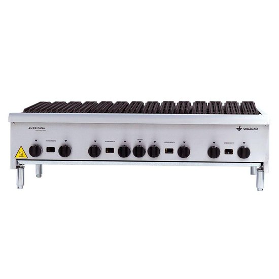 CharBroiler 1,20 m Profissional a Gás Venâncio CGG120