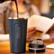Copo Térmico Glück 500ml Aço Inox Copo Para Café Cerveja Com Tampa Hermética Night Blue