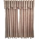 Cortina de Renda Clássica 300cm x 180cm Bandô 40cm Sala Roseiral Desert Interlar