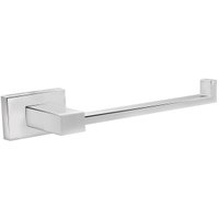 Suporte Porta Papel Higiênico Quadrado De Metal Papeleira Banheiro