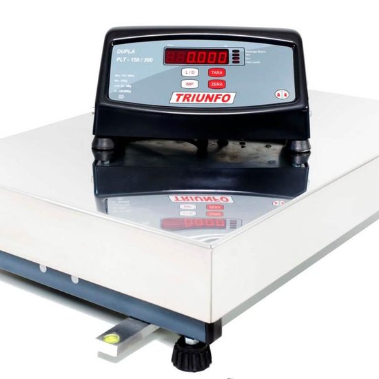Balança Profissional PLT 60/150kg Slim Com Coluna Triunfo