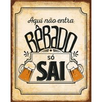 Placa Quadro MDF Marrom Cerveja Churrasco Bar Bebida Cozinha