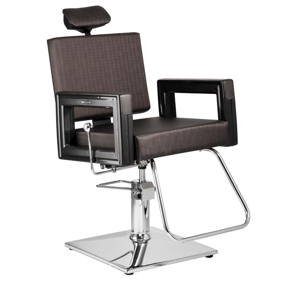 Cadeira Poltrona Para Salão Cabeleireiro Barbeiro Marrom em Promoção na  Americanas