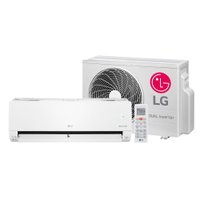 Ar Condicionado LG DUAL Inverter Voice UV Nano 18.000BTUs Quente/Frio 220V S4-W18KL3XB