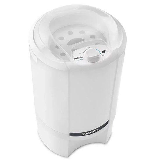 Centrífuga de Roupas Suggar Giromax 15 kg Branca 220V CT1502BR