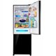 Geladeira Panasonic Frost Free Black Glass 480L 110V NR-BB71GVFBA