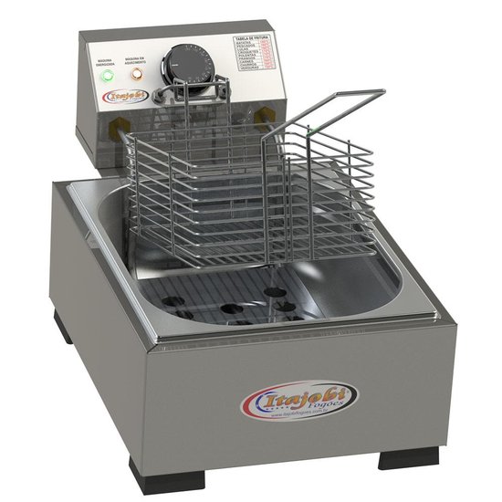 Fritadeira Elétricoa Itajobi 1 Cuba 5 Litros