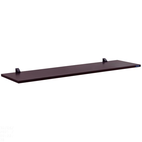 Prateleira Tramontina Elite em Madeira Pinus com Acabamento Tabaco e Suporte Injetado 400x250x15 mm