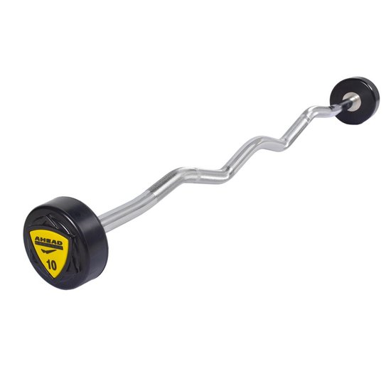 Barra Montada W Pro TPU Peso Academia 10kg