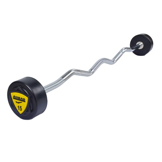 Barra Montada W Pro TPU Peso Academia 15kg