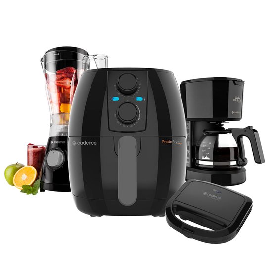Kit Cadence Cozinha Black Completa II