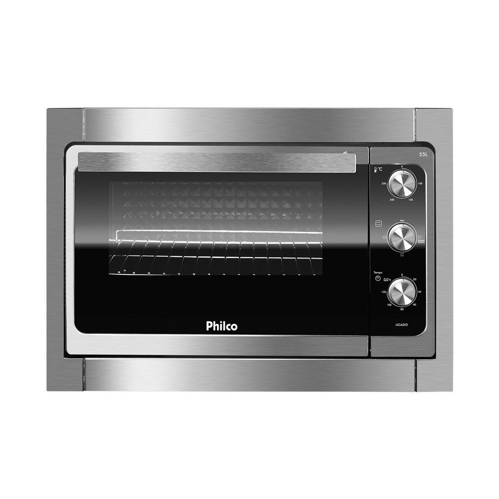 Forno 55l de Embutir Philco Inox - Elétrico - 220v - Pfe55e