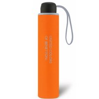 Guarda-Chuva Super Mini Sombrinha Manual Compacta United Colors Tangerine Benetton