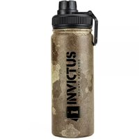 Garrafa Térmica 500ml Sonic Invictus Aço Inox 304 Tampa De Dupla Abertura Verde Camuflado