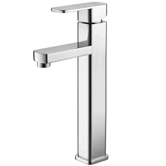 Torneira de Mesa Misturador Monocomando Banheiro Lavabo Bica Alta Jiwi Metais