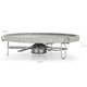Racleteira 38cm Raclette Grill Com Pedra Sabão Suporte E Queimador Forma