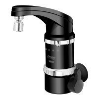 Torneira Elétrica Fame Elegance 4 Temperaturas de Parede Preta 220V