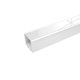 Perfil de Embutir Largo para Fita Led Luminatti LM988 com 1 metro Branco