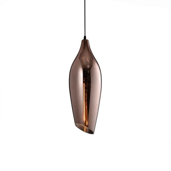 Lustre Pendente Orluce Vino200 OR1234 Rosê Gold E27 Bivolt