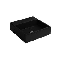 Cuba de Apoio Deca 41x41 L.73.95 Quadrada com Mesa Ébano
