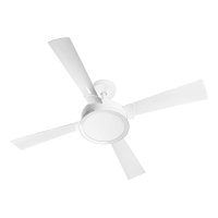 Ventilador de Teto Venti-Delta Magnífico Led 4 Pás Branco 3000K Luz Amarela