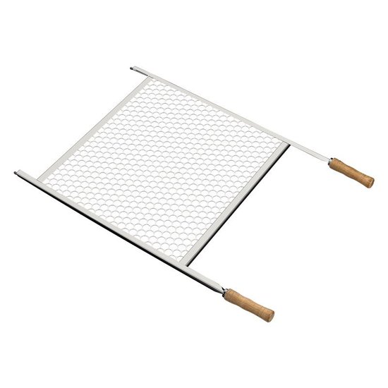 Grelha para Churrasco Tramontina 26490002 55x83 Aço Inox