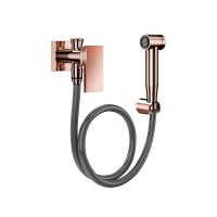 Ducha Higiênica Docol New Edge 925630 com Registro e Derivação Cobre Polido
