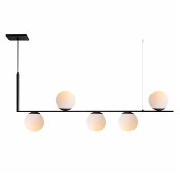 Lustre Pendente Startec Havana L5 E27 Bivolt Preto