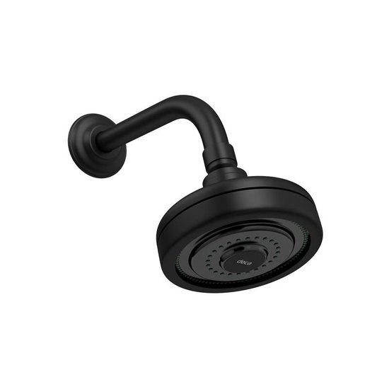 Chuveiro Deca Acqua Plus 1990.BL.STD.MT de Parede Black Matte