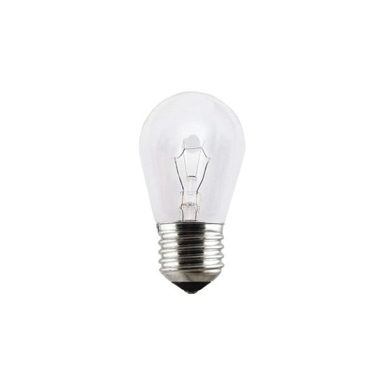 Lâmpada Incandescente Taschibra PS45 para Fogão e Geladeira 40W E27 2700K Luz Amarela 127V